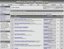 Tablet Screenshot of forum.silver-wing.de